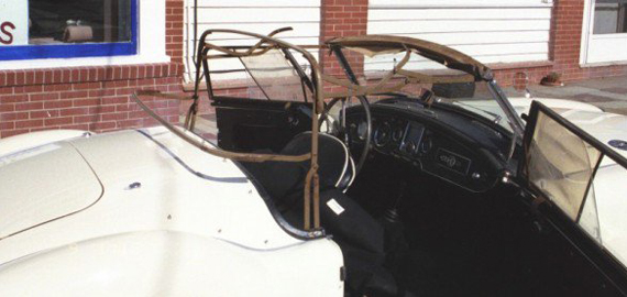 MG Convertible Before