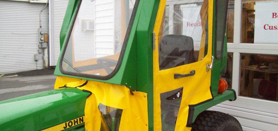 John Deere tractor siding