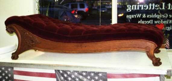 vintage chaise after